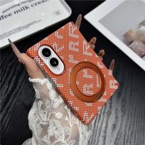 360 Rotating Magnetic Kickstand Carbon Fiber Case for Samsung Galaxy Z Fold8 Fold 8 Wide for Magsafe Shockproof Slim Fit Cover Galaxy Z Fold 8 gray