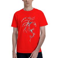 Men T-Shirts Lolas Indigos 2025 Logo Funny Pure Cotton Tee Shirt Short Sleeve  T Shirts Round Neck Tops 4XL 5XL 6XL S red