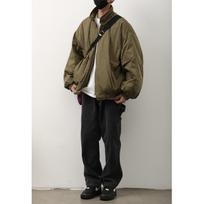 Men's Hong Kong Style Stand Collar Cotton Jacket - Autumn/Winter Retro, Warm, Loose, Versatile Outerwear. Extra Large armijos žalia spalva