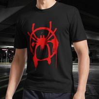 miles morales logo Active T-Shirt Funny Size Mode American T-shirt 5XL