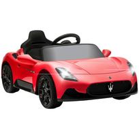 Kids Electric Car Licensed Maserati MC20 12V, Remote Control, LED, Music and Horn, 3 to 6 Years, Red 105 x 65.5 x 42 cm