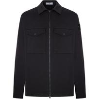 Stone Island Classic Logo Badge Solid Jacket Men jackets Black L2S151200010S0012V0029 L black