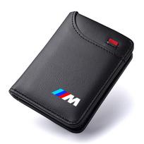 BMW E46 E90 E60 F10 E39 E30 G30 E53 PU Odos Automobilio Vairavimo Dokumentų krepšys ID Pasas Kortelė Piniginė Kortelių Dėklas vidinis lipdukas sdbk12 juoda