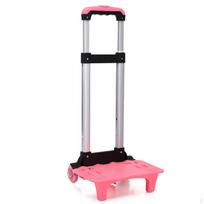 Backpack Hand Truck Trolley Pink Portable Compact,Foldable Collapsible Cart Luggage gray