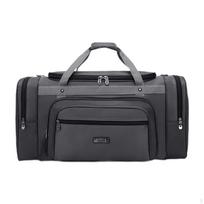 Men's Travel Duffel Bag Clothing Luggage for Short Distance Business Trip pilka spalva