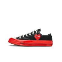 Converse Comme des Garçons Chuck 70 Low Top Black Red EU 42 juoda