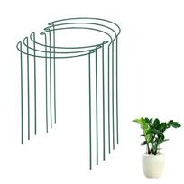 Gėlių laikiklio sujungimas puslankis vijoklinių augalų atraminis stulpas orchidėjos vijoklinė pergola gėlė One Size gray