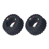 Yousheng 2Pcs Tire Shape Dog Noise Toy for Teeth Cleaning and Fresh Breath Bite-Resistant Chew Toy Interactive Anti-Stress Squeaky Dog Toy for Small 2pcs juoda