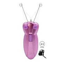 US Plug Chargeable Non-slip Handle Small Electric Hair Remover Women Painless Cotton Thread Shaver Female Body Defeatherer Beauty Instrument US Plug pink