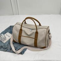 Duffle Bag for Travel, Canvas Travel Duffel Bags Overnight Weekend Gym Carry On Luggage Bag for Men & Women Multi Pocket žalia