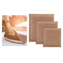 Heat Press Pillows Set Fire Resistant Cushion Pad for Plastic Sheet Transfer Mat for Screen Print DIY beige