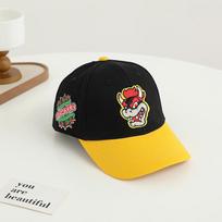 Super Mario Bros Animacinis Bėgiojimo Kepuraitė Su Apsauga Nuo Saulės Ir Kvėpuojanti Medvilnė Vaikams Vasaros Drabužiams Red red