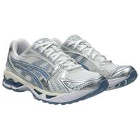 ASICS Gel Kayano 14 Neslystantys, Atsparūs dilimui, Kvėpuojantys, Palaikantys žemibėliai Bėgimo bateliai Unisex Balti Mėlyni 1203A537-115 38 gray