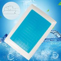 Soft Cool Gel Memory Foam Sleeping Pillow Neck Care Rest Breathable Cushion blue