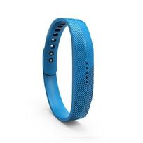 Aukščiausios kokybės silikoninis pakaitinis dirželis, skirtas Fitbit Flex2. Patogus ir patvarus išmanusis dirželis Purple,L gray
