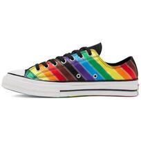 Converse Chuck 70 Low Rainbow' Abrasion Resistant Low top Canvas Shoes Unisex Rainbow 167756C 42.5 black