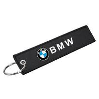 Naujas Drobės Automobilio Raktų Pakabukas Raktų Grandinėlė Motociklo Logotipas Raktų Žiedas Dirželis BMW X1 X3 X4 X5 E46 E90 F20 E60 E39 F10 M1 M2 M3 M5 M6 E87 lcqk69 black