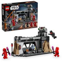 LEGO Star Wars Mandalorian Pass Battle Paz Vizsla Moff Gideon Fun Building Set Kids Collectors Item Toy 4 Mini Figures Birthday Gift 7-Year-Old Boys gray