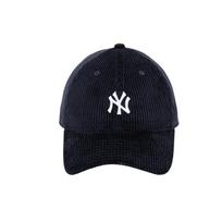 New Era New York Embroidered Corduroy NE940 Cotton Peaked Cap Unisex Couple Style Dark Blue 13338506 mėlyna