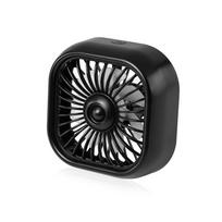 Vasaros Automobilio Oro Išleidimo Angos Vėsinimo Ventiliatorius Reguliavimas Galingas USB Šviesa Kūrybingas Mažo Triukšmo Daugiafunkcis Mini Automobilio Salono Ventiliatorius Vėsintuvas ABS balta