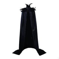 Helovino apsiaustas Velnias Kostiumas Su gobtuvu Apsiaustai Rave Kalėdos Cosplay Šventė Nuotaka black