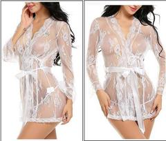 European and American popular, erotic underwear, lace robe, sexy bathrobe multi-color and multi-size, sexy erotic underwear XXXL juoda