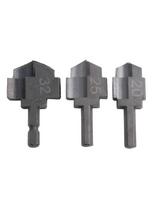 3pcs Hexagon Shank PPR Drill Bit Set for Water Pipe Expansion and Punching 20/25/32mm Compatible with Electric Drill China Mainland