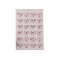 Water Soluble Clay Transfer Paper for Clay Earrings 1 white