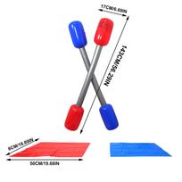 2Pcs Inflatable Gladiator Jousting Yard Game Beach Batons Inflatable Gladiator Game for Boys Girls Or Adults for Battle Outdoor gray