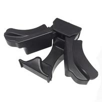 For Land Cruiser 100 Series 00-07 / LX570 08-15 LX470 01-07 Center Console Cup Holder Insert Divider black