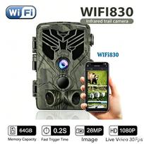WIFI APP Valdymas Bluetooth Takos kamera 24MP 1296P Naktinis matymas Tiesioginė transliacija Medžioklė Laukinių gyvūnų Nuotraukų spąstai wifi830 China Mainland