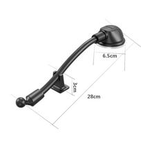 Universal MagSafe Car Phone Holder with Strong Magnetic Suction and Bendable Arm for Dashboard and Windshield