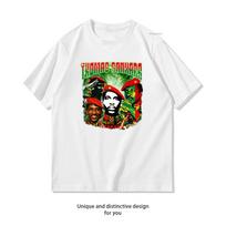Thomas Sankara Vintage Bootleg Rap Pan African Revolutionary African Icon Shirt Woman Man Summer Oneck Graphic T Shirts S black