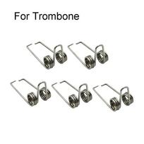 5Pcs Trumpet Trombone Alto Horn Water Key Spit Valve Springs For Trumpet Repair Parts Musical Instruments Accessories Trombone gray