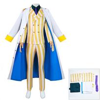 Geltonasis Beždžionė Generolas Cosplay Kostiumas Vienas Gabalas Jūros Generolo Cosplay Apranga XL blue