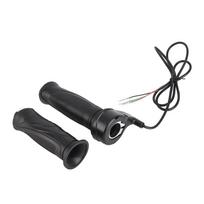 Universal Handlebar Fit Electric Bike Throttle Grip  For Electric Scooter gray