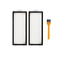 Filter Accessories For Roborock Saros Z70/G30 Space/Qrevo Master/Qrevo Slim/V20/P10S Pro Robot Vacuum Cleaner Spare Parts as the picture white