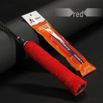 Microfiber Sweat-Absorbent Anti-Slip Badminton Racket Grip Tape raudona