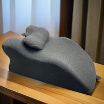 Daugiafunkcinė pagalvė-padėklas Sėdmenų pagalvėlė Pagalvė Pora Lovos Seksas Pramogos Miego pagalvė Artefaktas Artėjantis Seksas Pasiruošimas Nėštumas tamsiai pilka spalva