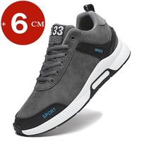 Žieminiai lifto batai Aukštį didinantys batai vyrams Sportbačiai Aukšti didinantys batai Šilti aukštį didinantys batai Vidpadis 6CM 37 black