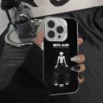 Drain G-Gang Ecco2k Phone Case For iPhone 16,15,14,13,12,11,Pro,XS,Max,Plus,Mini,SE White Candy Matte Shockproof Cover iPhoneXSMax white
