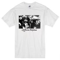JEFFERSON AIRPLANE GRACE SLICK 1960'S ALBUM MUSIC RETRO WHITE T-shirt Tops Tees Unisex 3XL black
