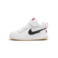 Nike Court Borough Mid 2 Low top Toddler Shoes White Black Infant And Toddler 870027-107 25 white