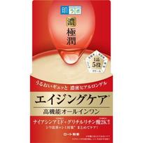ROHTO Hada Labo ROHTO Pharma ROHTO Skin Research Institute Ultra-Glossy Perfect Gel All-in-One Skincare Released from Japan, 100g, 1 pcs red