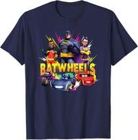 Batman Batwheels Characters Team T-Shirt XS black