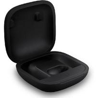 Charging Case for Powerbeats Pro, Replacement Charger with 700mAh Built-in Battery, Bluetooth Pairing, Sync Button & Lightning Port, Black (Earbuds black