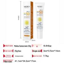 SPF46 Sunscreen, 48g: Broad Spectrum UV Protection, Soothing Repair Barrier Skincare Milk Normal white