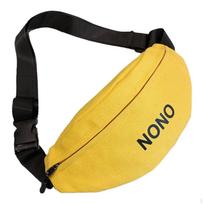 Fanny Pack Crossbody Bag Belt for Traveling Walking Cycling geltona