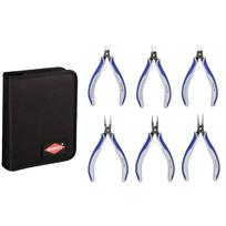 KNIPEX tiksliųjų elektronikos replių rinkinys 00 20 16 P