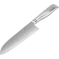 WMF Grand Gourmet Damasteel Santoku peilis 18 cm, sidabrinis